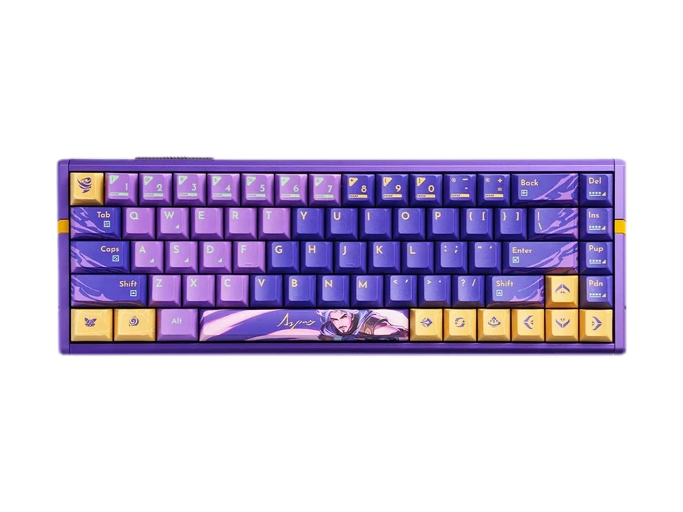 ATK × Aspas RS6 Ultra: Dois switches