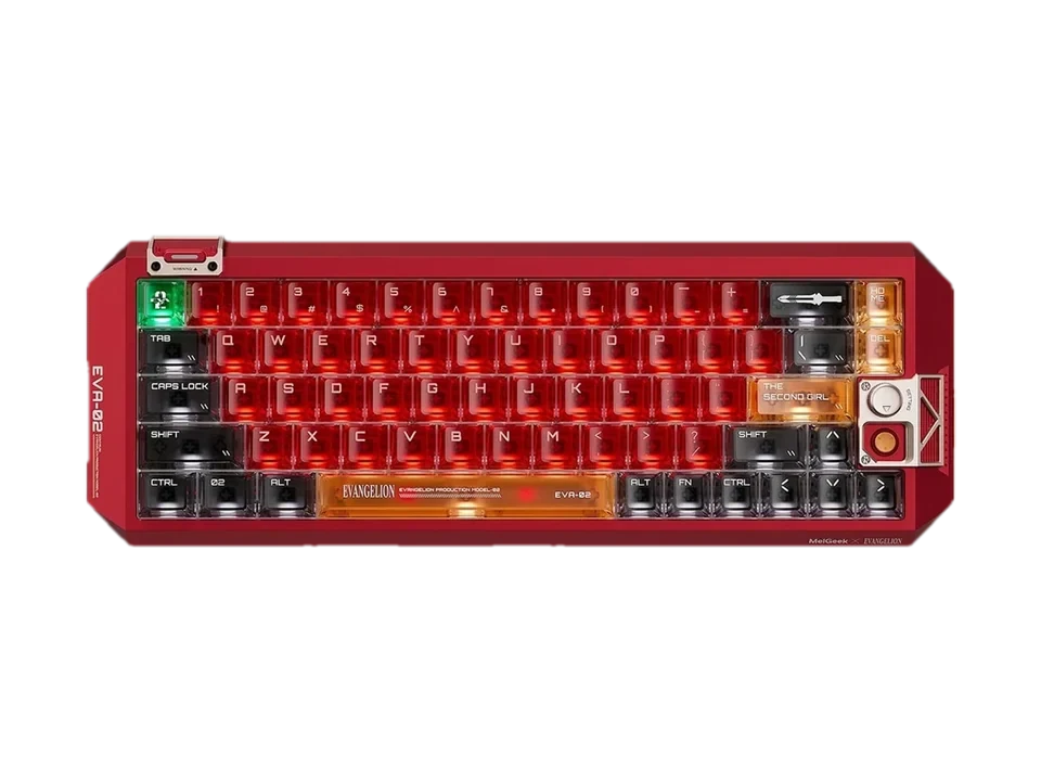 MelGeek × EVANGELION Centauri60 Asuka Edition — Asuka Langley Edition