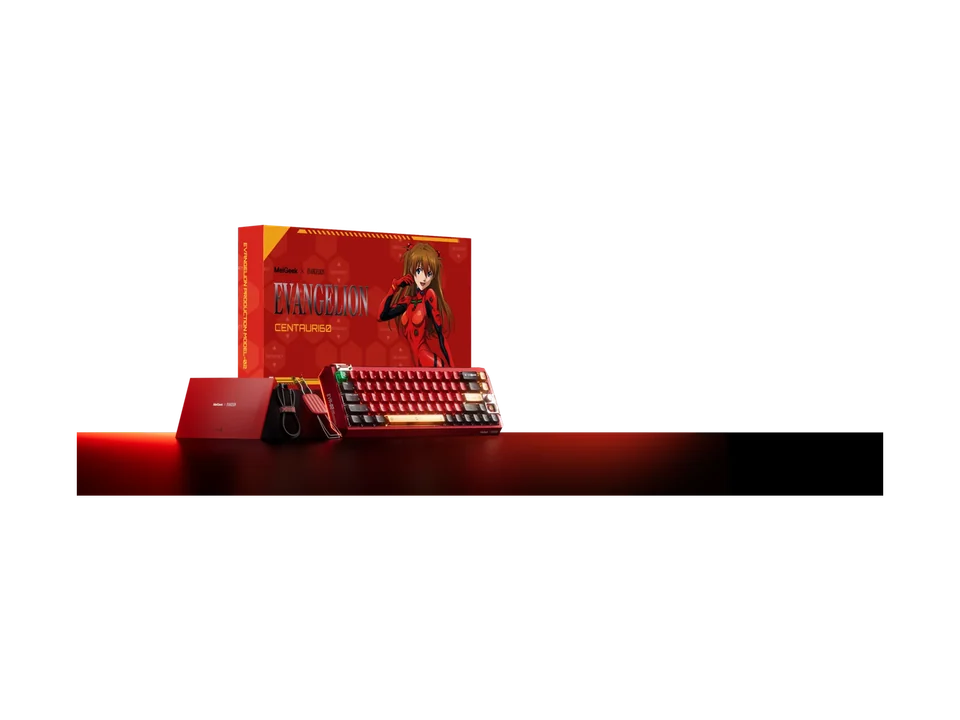 MelGeek × EVANGELION Centauri60 Asuka Edition — Asuka Langley Edition, foto 14