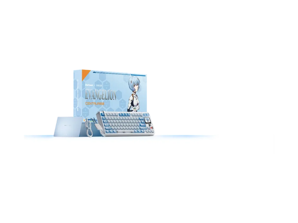 MelGeek × EVANGELION Centauri80 Rei Ayanami Edition — Rei Ayanami Edition, foto 15