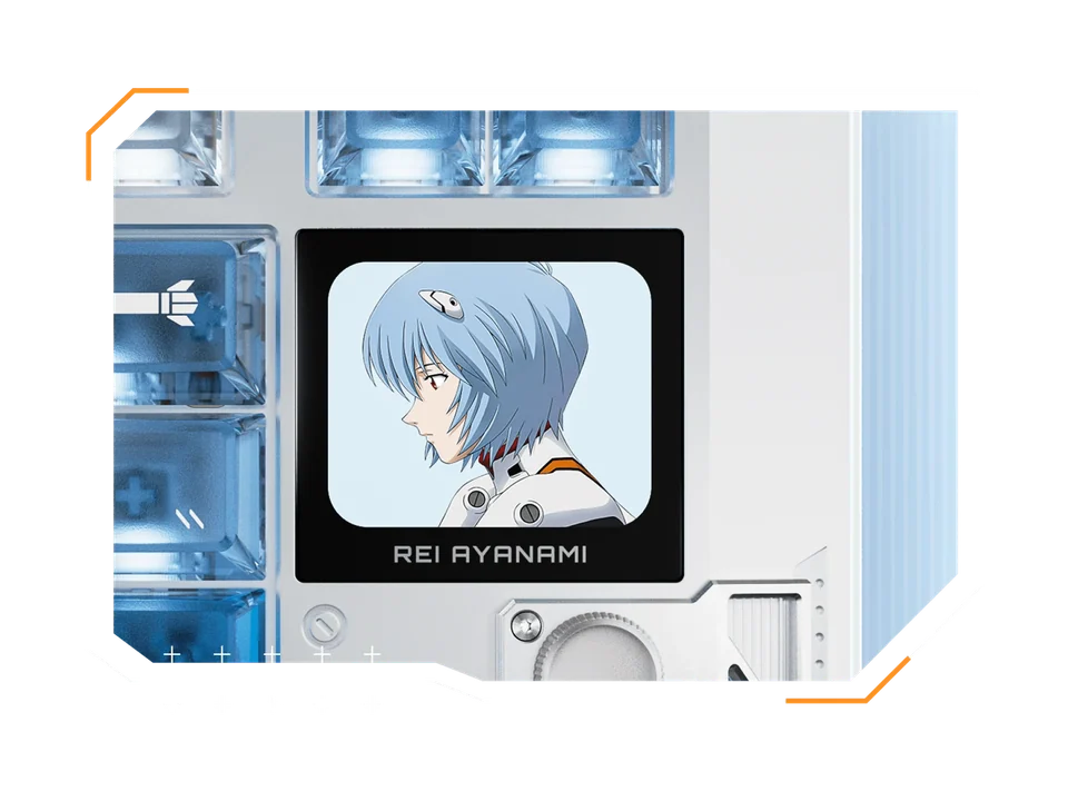 MelGeek × EVANGELION Centauri80 Rei Ayanami Edition — Rei Ayanami Edition, foto 8