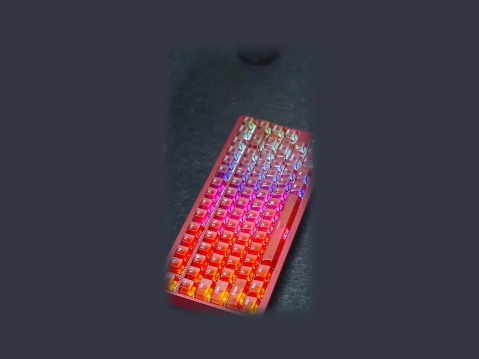 IROK MG75 V2 — Black / Red, foto 5