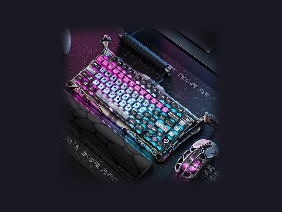 GravaStar Mercury V75 Pro — Cyberpunk, foto 11