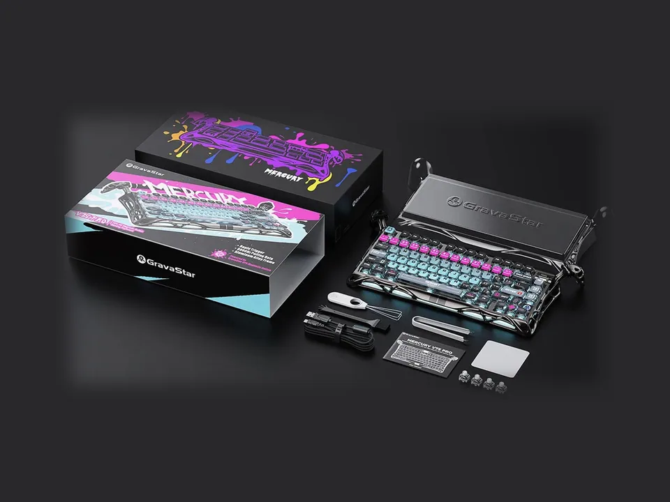GravaStar Mercury V75 Pro — Cyberpunk, foto 12