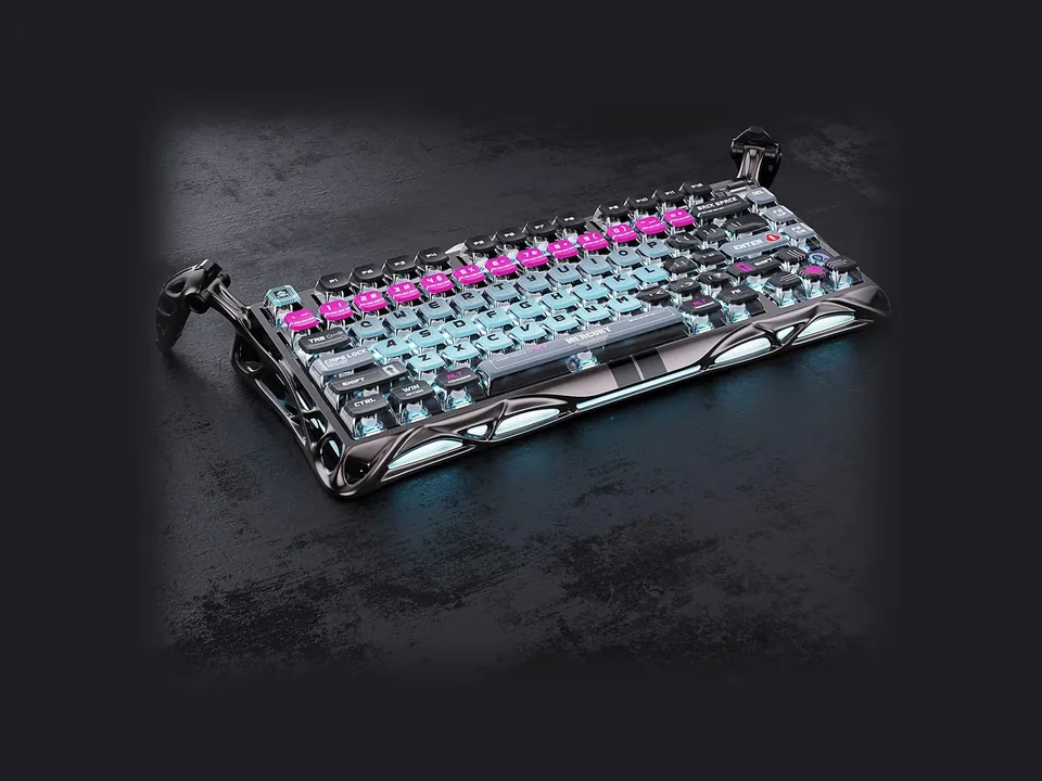 GravaStar Mercury V75 Pro: Espuma e silicone
