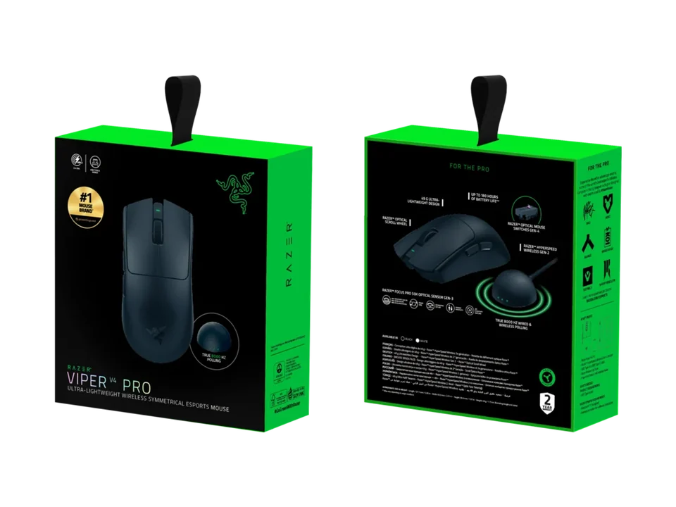 Razer Viper V4 Pro — Preto, foto 11