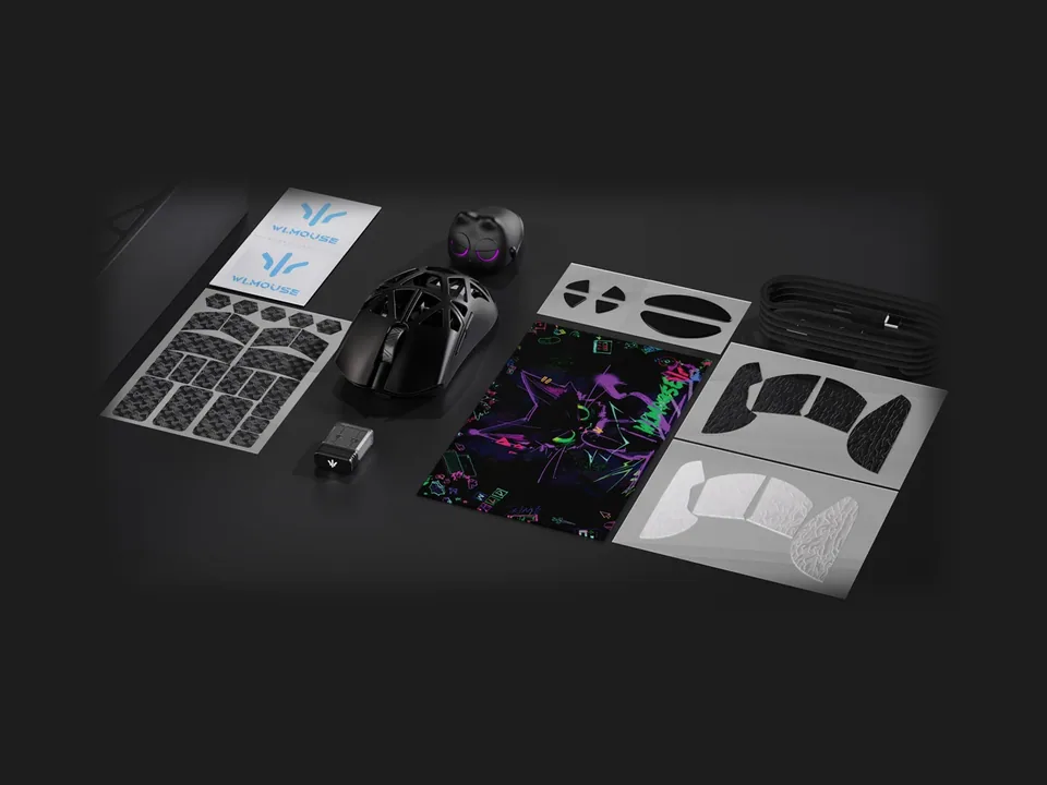 WLMOUSE BEAST X PRO — Black, foto 6