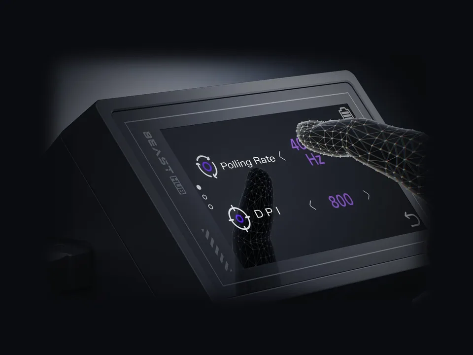 WLMOUSE BEAST X V2 — Black & Gold, foto 12