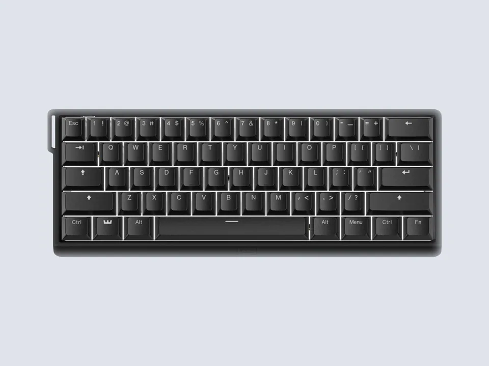 Wooting 60HE v2 — Preto, foto 5